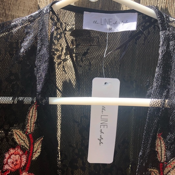 Sheer black lace NWT - Picture 3 of 3